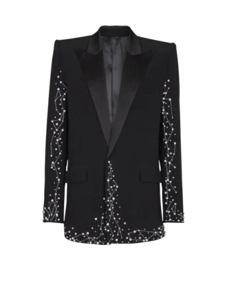 1-knappsjacka med Constellation-broderi