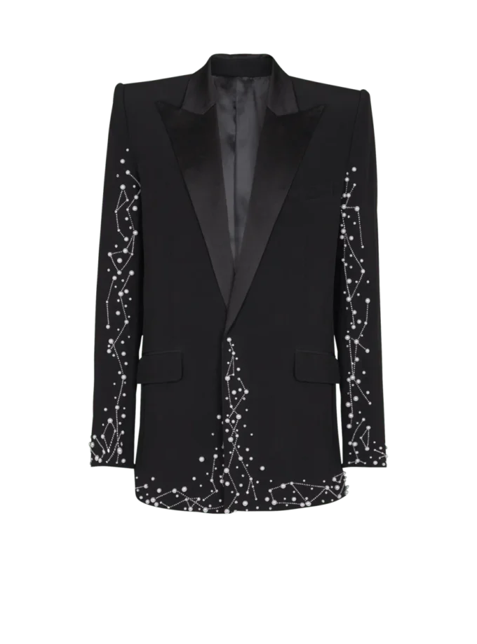 1-knappsjacka med Constellation-broderi