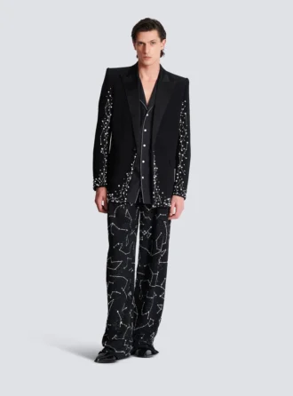 1-knappsjacka med Constellation-broderi