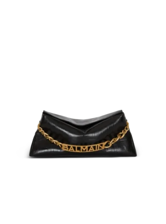 1945 Mjuk clutch i skrynkligt kalvskinn