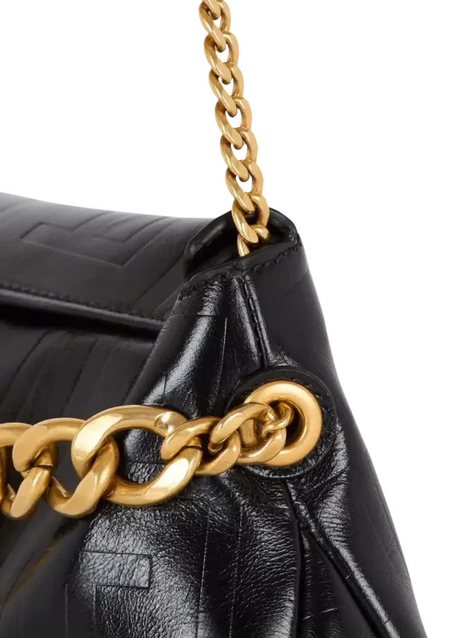 1945 Mjuk clutch i skrynkligt kalvskinn
