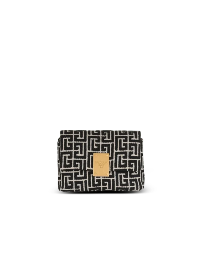 1945 Mjuk miniväska med jacquardmonogram 1945 Mjuk miniväska med jacquardmonogram