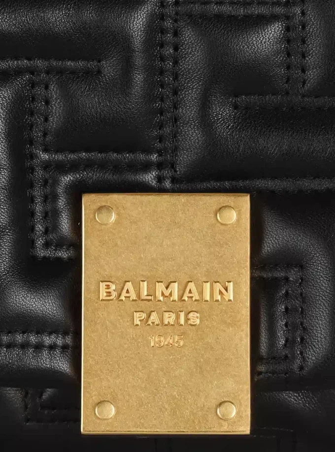 1945 Mjuk quiltad miniväska i läder