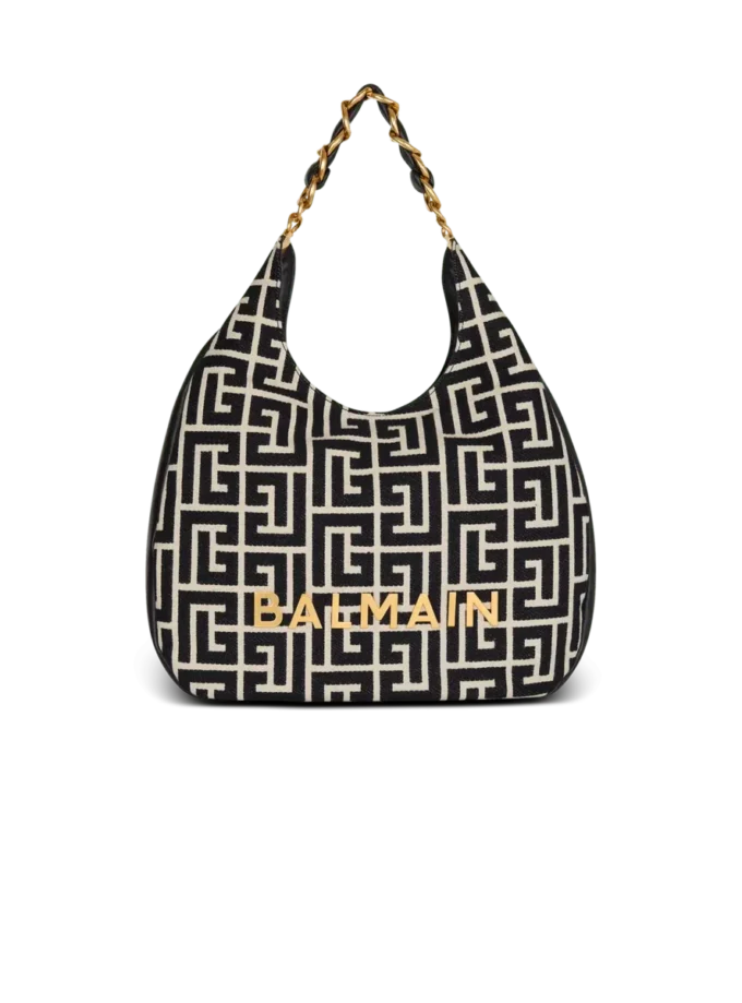 1945 Soft Hobo Stor jacquardväsk med monogram 1945 Soft Hobo Stor jacquardväsk med monogram