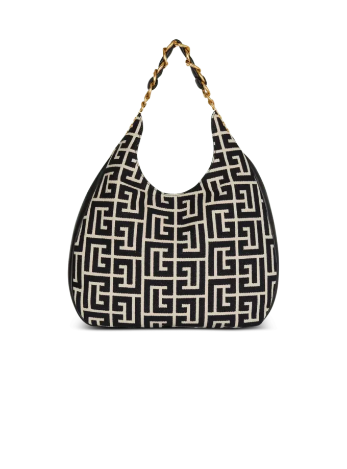 1945 Soft Hobo Stor jacquardväsk med monogram 1945 Soft Hobo Stor jacquardväsk med monogram