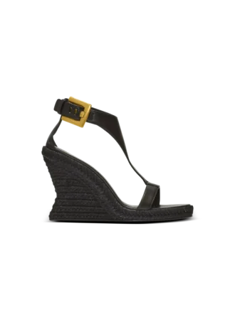 Anthem espadriller med kilklack i lammskinn