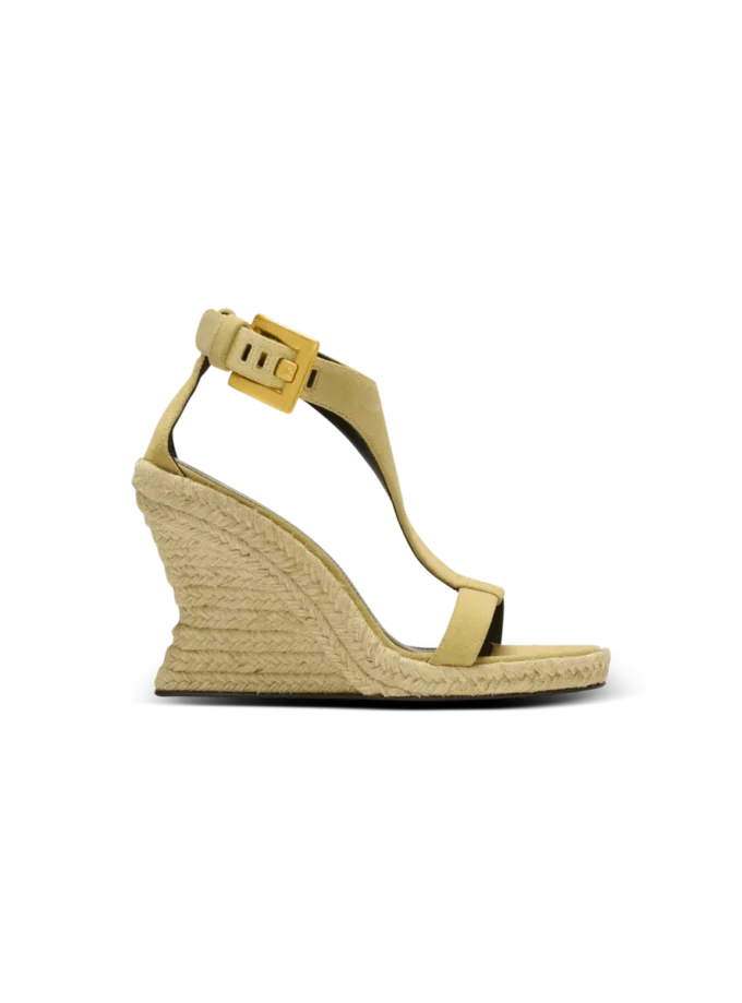 Anthem espadriller med kilklack i mocka