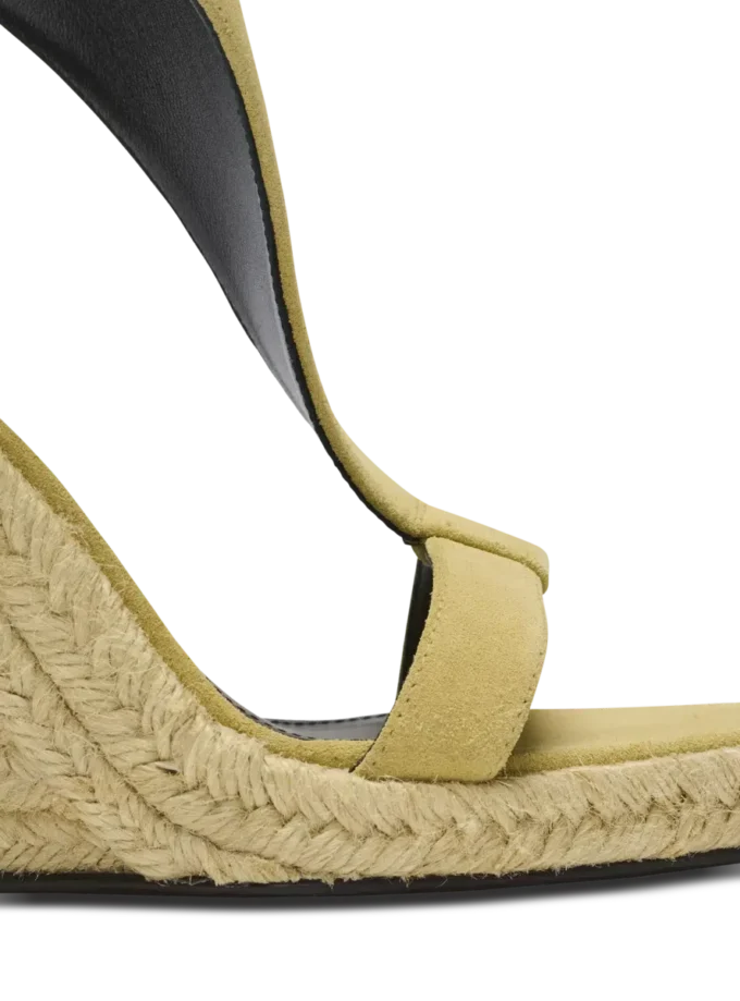Anthem espadriller med kilklack i mocka