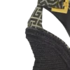 Anthem espadriller med kilklack i monogramjacquard