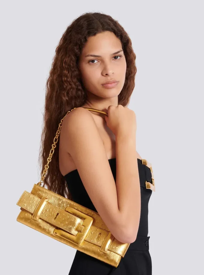 Anthem laminerad läderclutch Anthem laminerad läderclutch