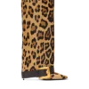Anthem läderstövlar med leopardmönster Anthem läderstövlar med leopardmönster