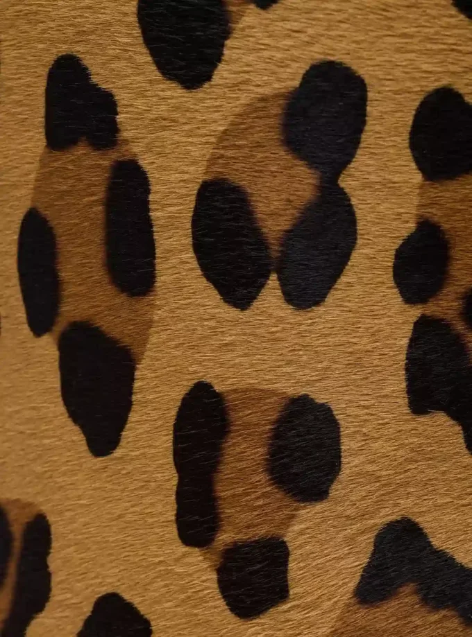 Anthem läderstövlar med leopardmönster Anthem läderstövlar med leopardmönster