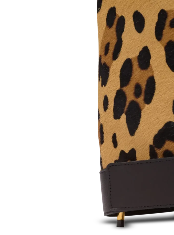 Anthem läderstövlar med leopardmönster Anthem läderstövlar med leopardmönster