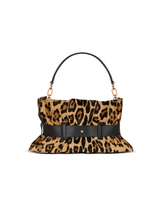 Anthem Medium väska i ponnyhud med leopardmönster Anthem Medium väska i ponnyhud med leopardmönster