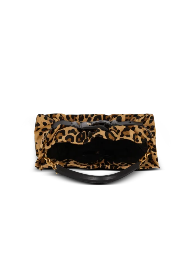Anthem Medium väska i ponnyhud med leopardmönster Anthem Medium väska i ponnyhud med leopardmönster