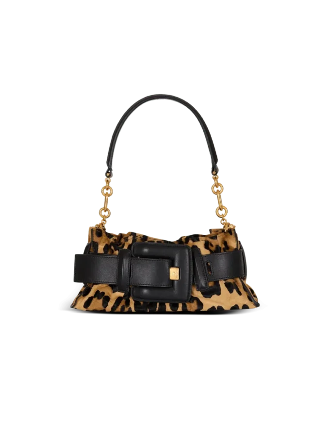 Anthem Mini-väska i ponyskin-stil med leopardmönster Anthem Mini-väska i ponyskin-stil med leopardmönster