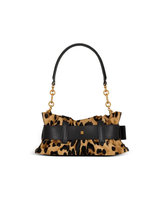 Anthem Mini-väska i ponyskin-stil med leopardmönster Anthem Mini-väska i ponyskin-stil med leopardmönster