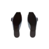 Anthem platta sandaler i denim