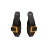 Anthem platta sandaler i kalvskinn