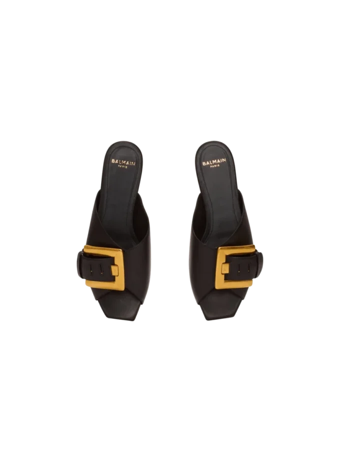 Anthem platta sandaler i kalvskinn