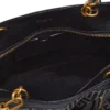 Anthem-väska i läder och monogramjacquard Anthem-väska i läder och monogramjacquard