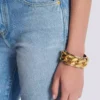 Armband i mässingskedja