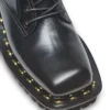 Arméboots i glansigt läder