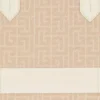 B-Army 36 monogrammerad canvasjacquard- och läderväska