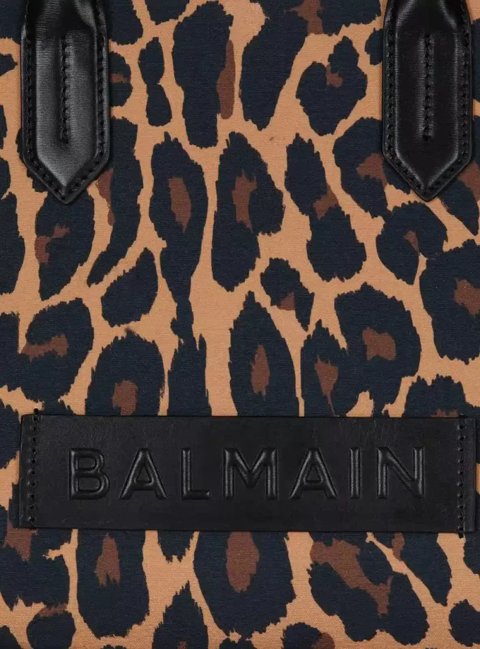 B-Army 36 totebag med leopardmönster B-Army 36 totebag med leopardmönster