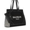 B-Army 42 monogram canvas- och läderväska B-Army 42 monogram canvas- och läderväska
