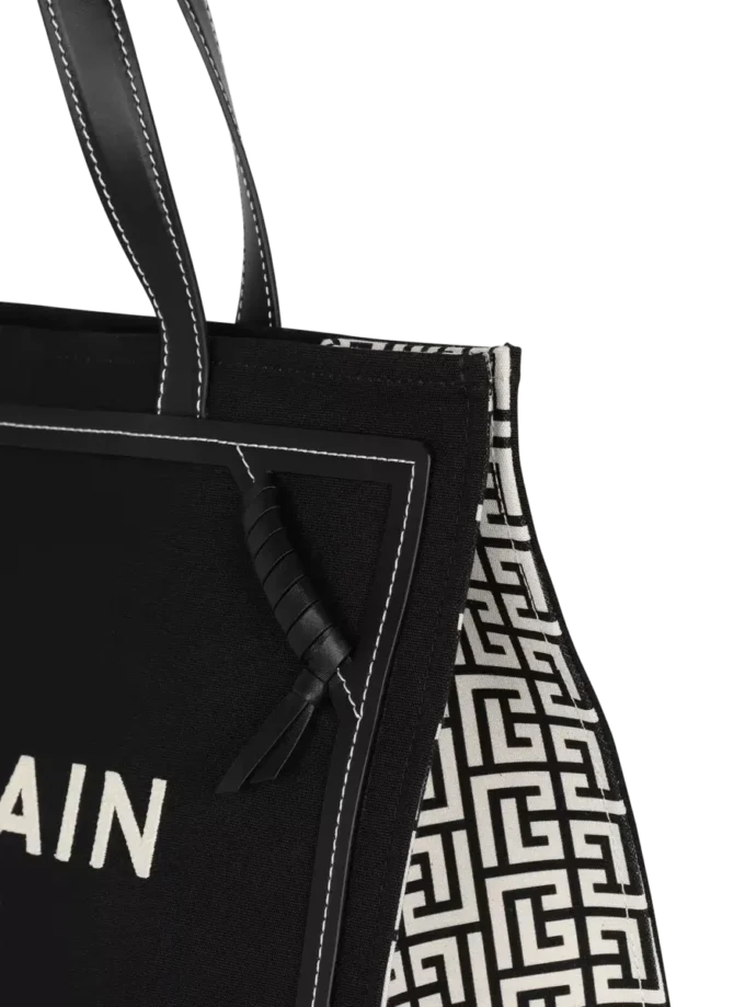 B-Army 42 monogram canvas- och läderväska B-Army 42 monogram canvas- och läderväska