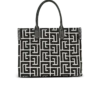 B-Army 42 monogram jacquard och läder Tote bag