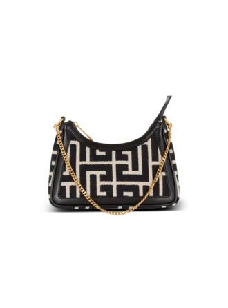 B-Army axelväska i monogramjacquard