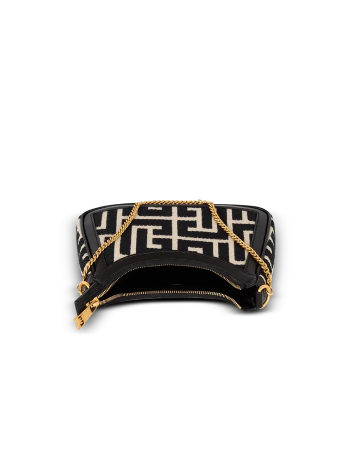 B-Army axelväska i monogramjacquard