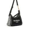 B-Army handväska i monogrammerad canvas och läder