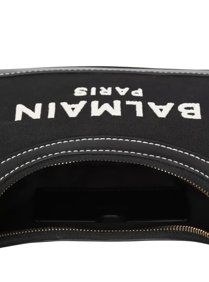 B-Army handväska i monogrammerad canvas och läder