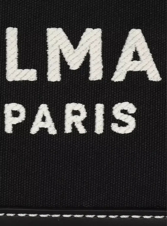 B-Army handväska i monogrammerad canvas och läder