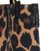B-Army Liten totebag i canvas med leopardmönster