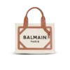 B-Army liten totebag i canvas och läder