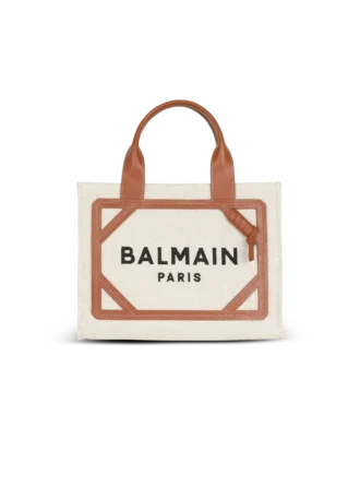 B-Army liten totebag i canvas och läder