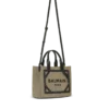 B-Army liten totebag i canvas och läder