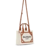 B-Army liten totebag i canvas och läder