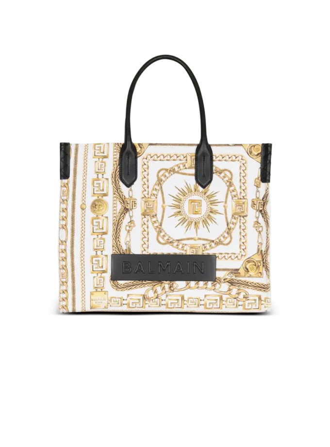 B-Army Medium tote bag i tryckt canvas