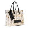B-Army Medium tote bag i tryckt canvas