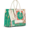 B-Army Medium tote bag i tryckt canvas