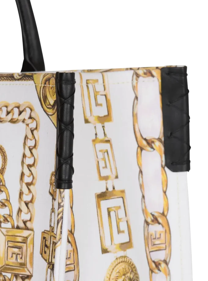 B-Army Medium tote bag i tryckt canvas