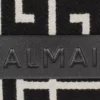 B-Army monogrammerad jacquard- och läderväska B-Army monogrammerad jacquard- och läderväska