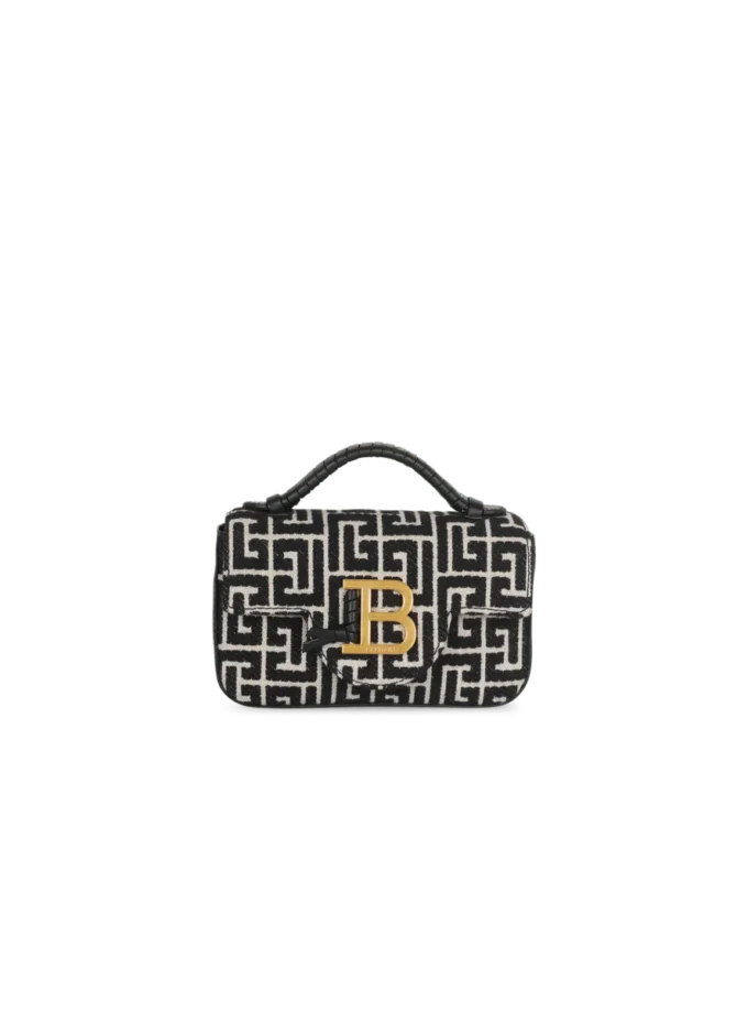 B-Buzz mini-väska i jacquard med monogram B-Buzz mini-väska i jacquard med monogram
