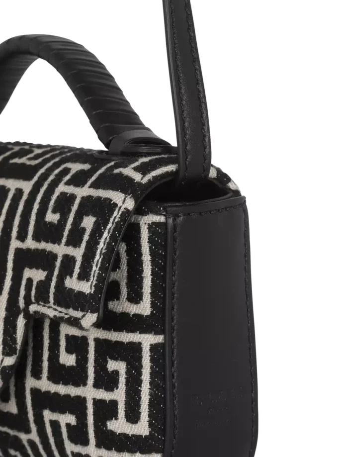 B-Buzz mini-väska i jacquard med monogram B-Buzz mini-väska i jacquard med monogram