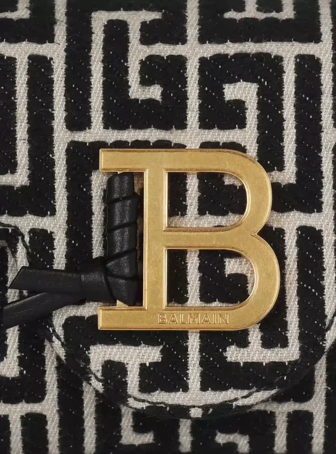 B-Buzz mini-väska i jacquard med monogram B-Buzz mini-väska i jacquard med monogram